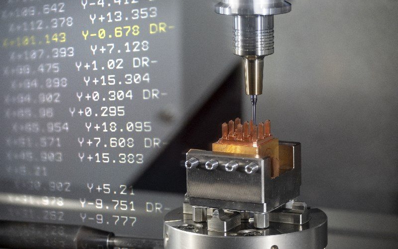 Mold components processing
